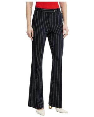 Fracomina Wide Trousers - Blu