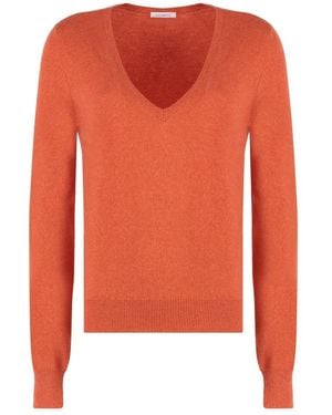 Malo Cashmere Knitwear - Orange