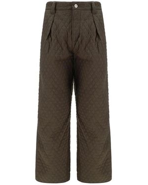 Burberry Wide Trousers - Grey