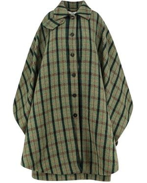 Chloé Ponchos - Green