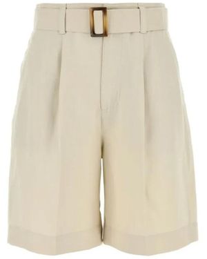 Woolrich Casual Shorts - Natural