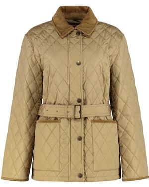 Burberry Light Jackets - Natural