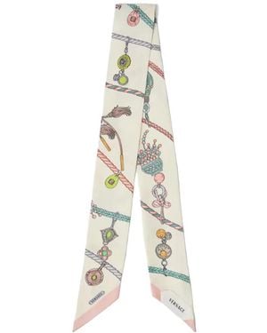 Versace Silky Scarves - Metálico