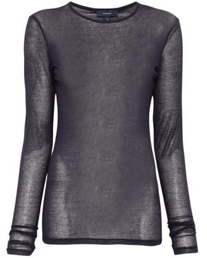 Soeur Jia Long Sleeve Top - Blauw