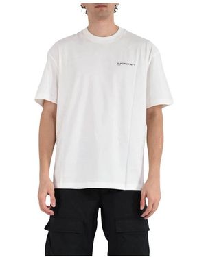 ih nom uh nit Leoparden Grafik Baumwoll T-Shirt - Weiß