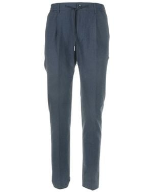 Tagliatore Straight Trousers - Bleu