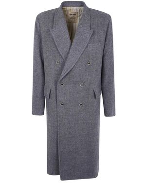 Uma Wang Double-Breasted Coats - Gris