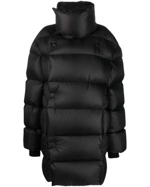 Rick Owens Jumbo Poncho Coat - Black