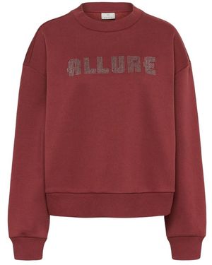 Kaffe Sweatshirts - Rouge