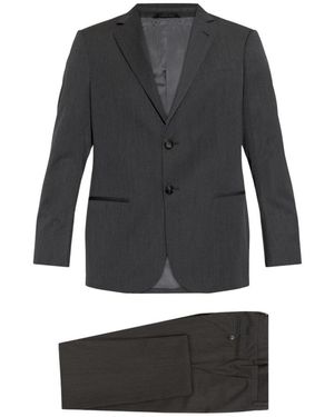 Giorgio Armani Single Breasted Suits - Negro