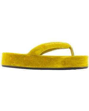 Balenciaga Flip Flops - Yellow