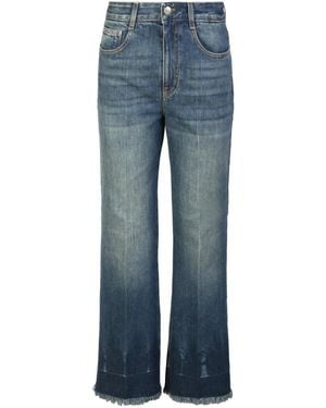 【送料&関税込】Stella McCartney Falabella Jeans STELLA MCCARTNEY Falabella distressed embellished high-rise