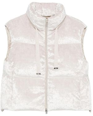 Herno Gewatteerd Gilet - Wit