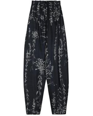Alysi Tapered Trousers - Nero