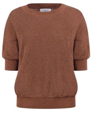 Nukus Kinty Top Lurex - Bruin