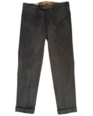 BRIGLIA Straight Pants - Gray