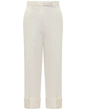 Thom Browne Cropped Trousers - White