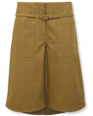Courreges Short Skirts - Green