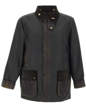 Barbour Icons Patch Bedale Jas - Zwart