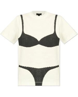 Marc Jacobs T-Shirt With Print - Black
