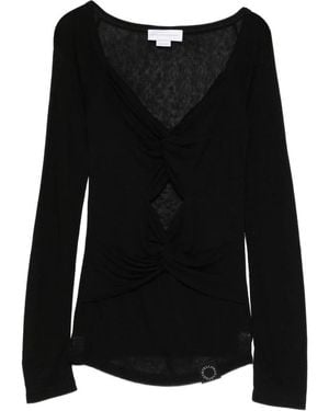 Stella McCartney Long Sleeve Tops - Black