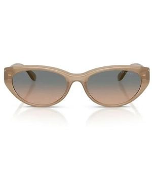 COACH Retro Rectangle Sonnenbrillen - Natur
