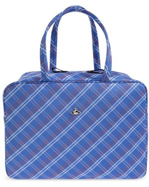 Vivienne Westwood Jim Hand Luggage Bag - Blauw