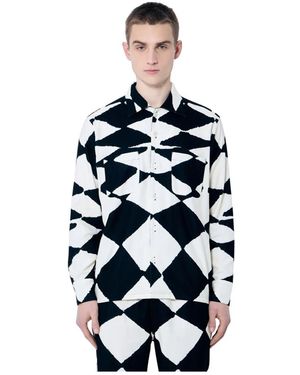 Nomarythm Textile Casual Shirts - Blu