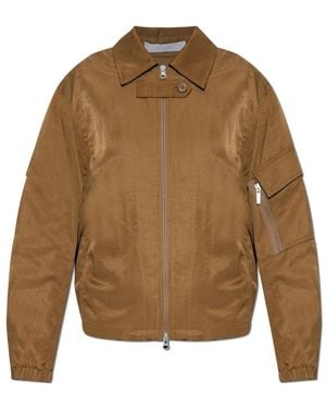 Helmut Lang Light Jackets - Brown