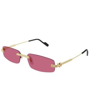 Cartier Ct0535S 004 Sonnenbrillen - Pink