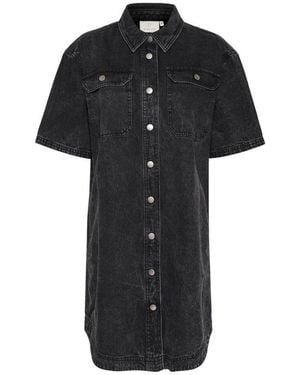 Kaffe Shirt Dresses - Black