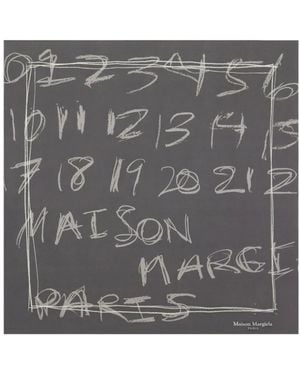 Maison Margiela Silky Scarves - Grijs