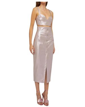 Genny Midi Skirts - Rosa