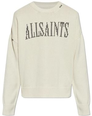 AllSaints Crossed Sweater - Weiß