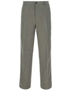 Ferragamo Stilvolle Hosen Für Damen Und Herren - Grau