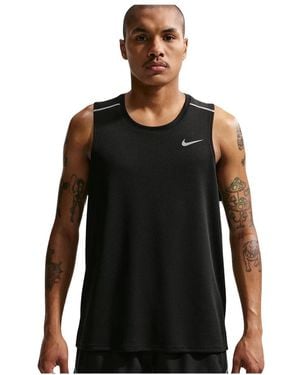 Nike Dri-Fit Miler Tanktop - Zwart