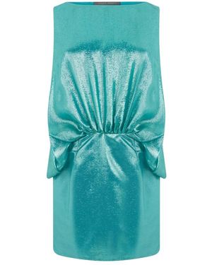 Alberta Ferretti Short Dresses - Blue