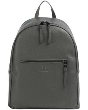 ARMANI EXCHANGE Rucksack Mit Logo - Grau
