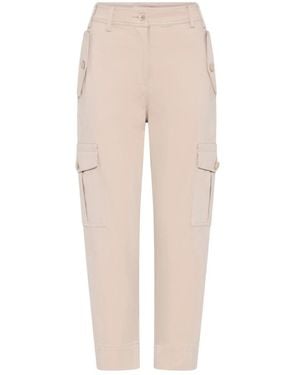GUSTAV Cropped Trousers - Neutro