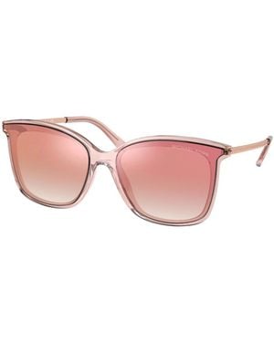 Michael Kors Mk2079u Zermatt Square Sunglasses - Pink