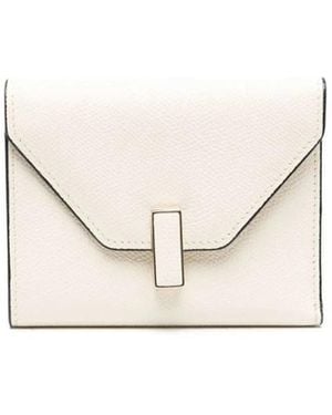 Valextra Iside 3 Cc Vouwportemonnee - Wit