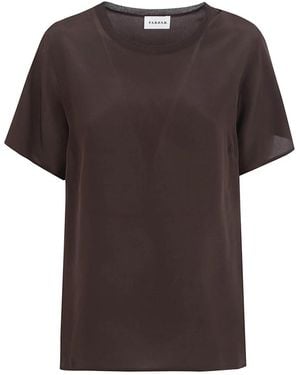P.A.R.O.S.H. T-Shirts - Brown