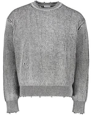 John Elliott Round-Neck Knitwear - Grigio