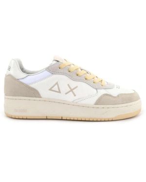 Sun 68 Trainers - White