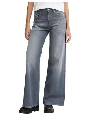 DIESEL Wide Jeans - Azul