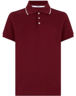 Saint Laurent Polo Shirts - Red