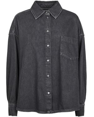 Max Mara Denim Shirts - Grey