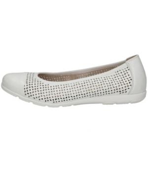 Caprice Ballerina Shoes - Grey