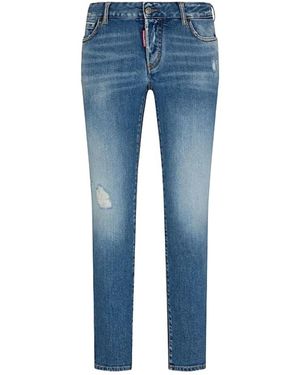 DSquared² Slim-Fit Jeans - Azul