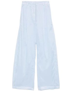 Thelatest Wide Trousers - Blu